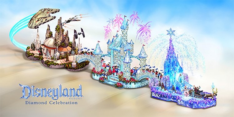 Disneyland's Rose Parade Float!