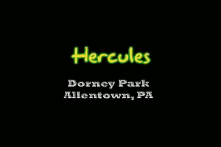 hercules roller coaster