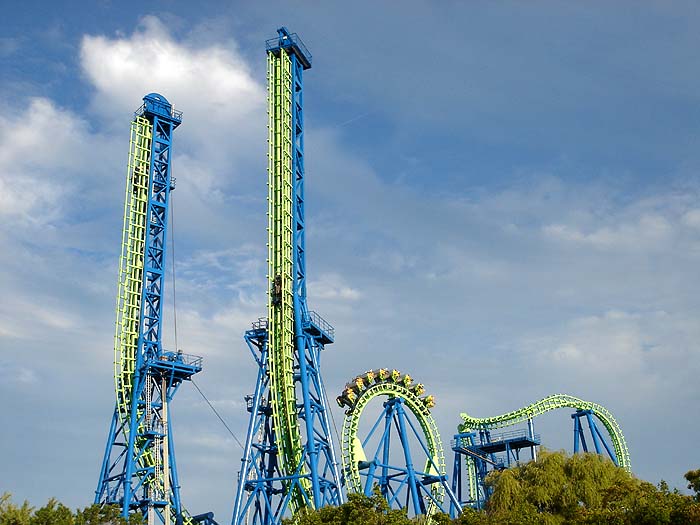 six flags great america rides. Six Flags Great America Photos