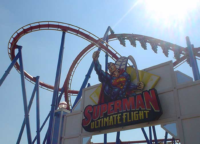 superman ultimate flight roller coaster