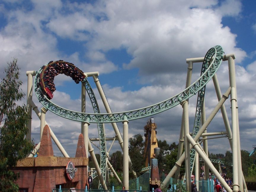 Colossus Roller Coaster Photos Thorpe Park