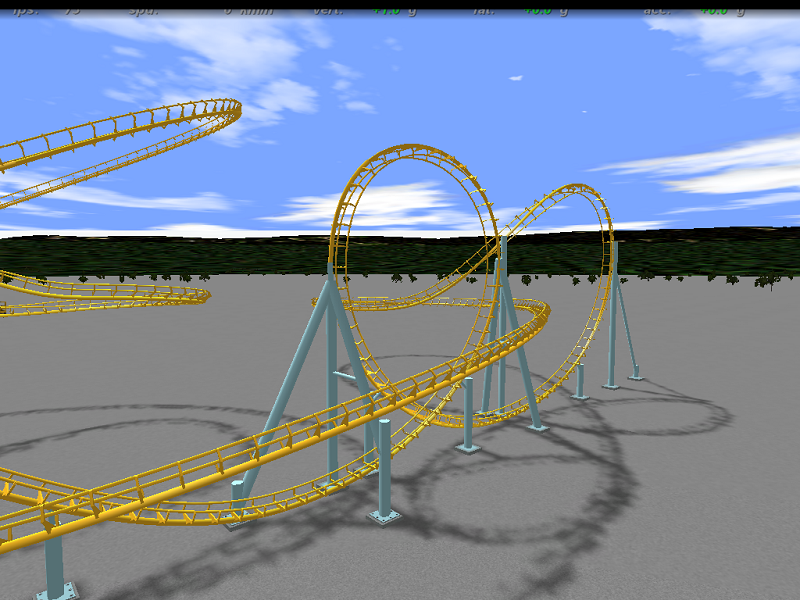 2nd half of the ride including helix, Reverse Sidewinder and Vertical 