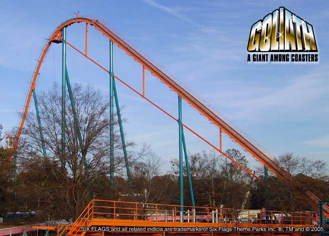 View Six Flags Goliath Atlanta Pictures