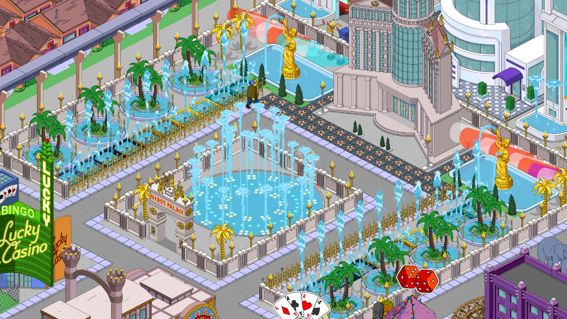 Mr burns casino tapped out