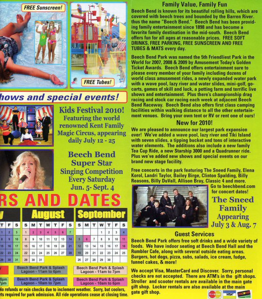 Beech bend coupons