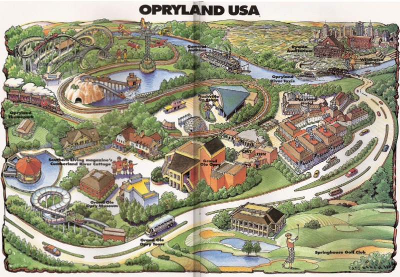 The entire Opryland U.S.A. complex