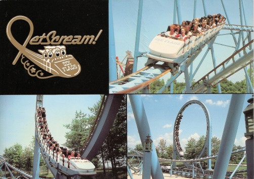 Six Flags St. Louis - Mark&#39;s Postcard Paradise - Jet Scream (SF over Mid-America)