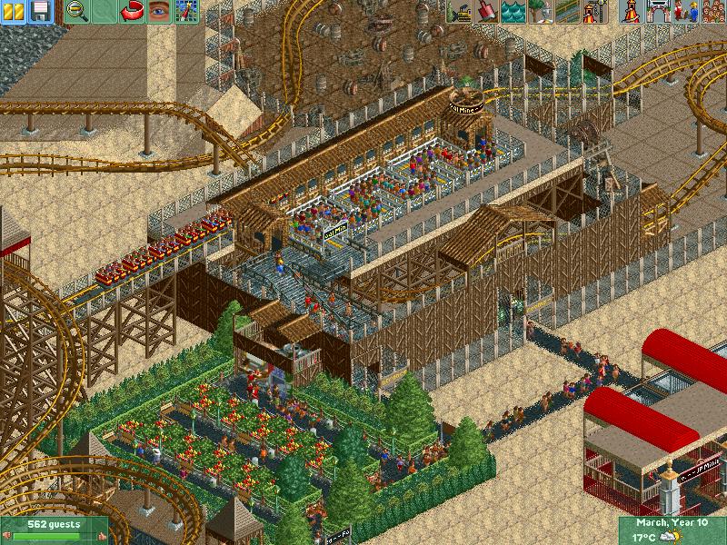 Ride Entrance and Food Area.JPG