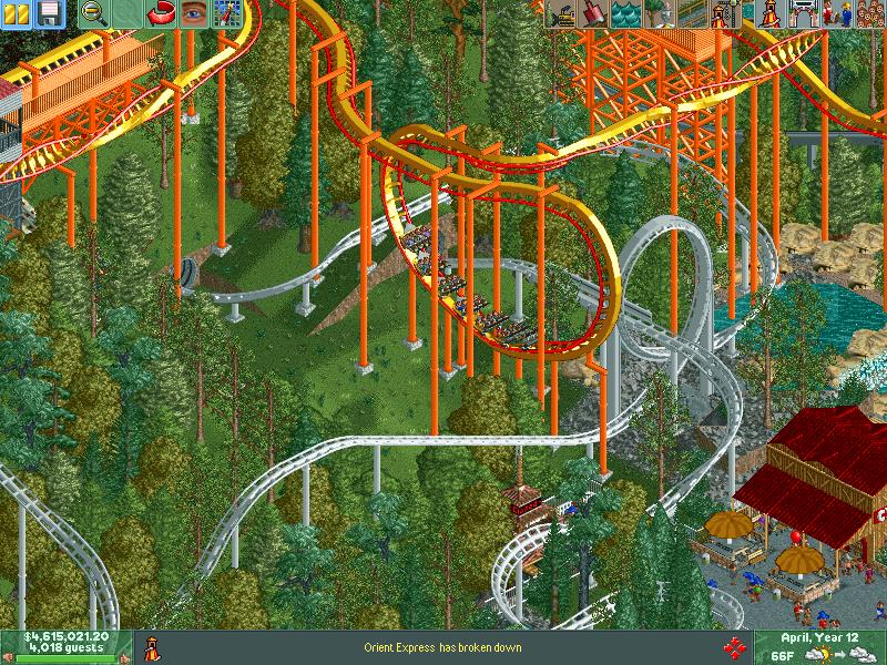 Theme Park Review • Six Flags Magic Mountain Recreation Recreation (RCT2) - Page 2