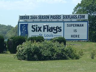 superman is here main sign.JPG