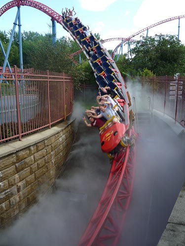 six flags new england superman ride of steel. More Six Flags New England