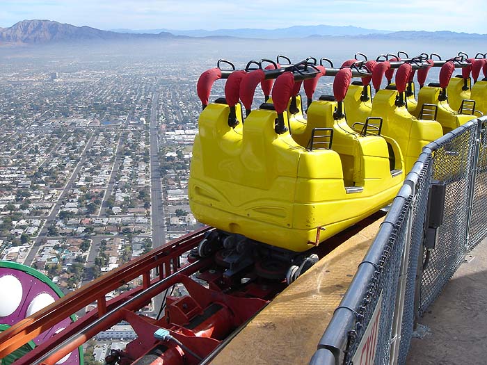 stratosphere roller coaster. Stratosphere Tower - High