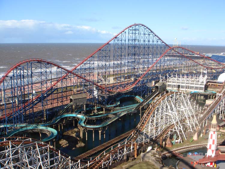 For those of you who didn't know, this is Blackpool Pleasure Beach!