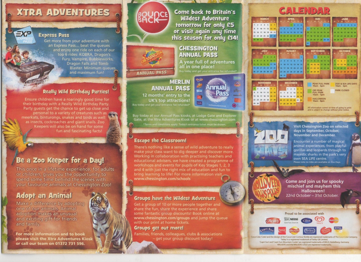 Is chessington for adults