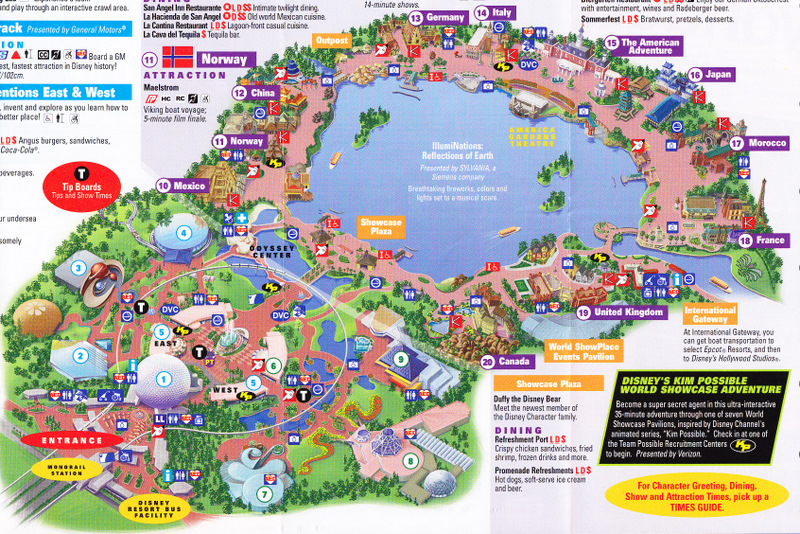 Disney World Parks Map