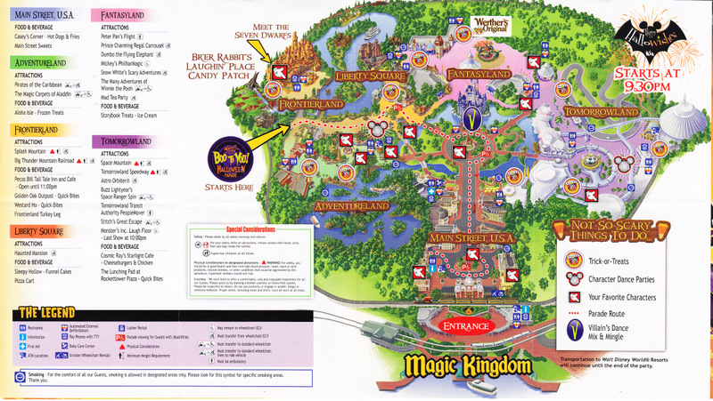 Walt Disney World Theme Park Maps Pdf