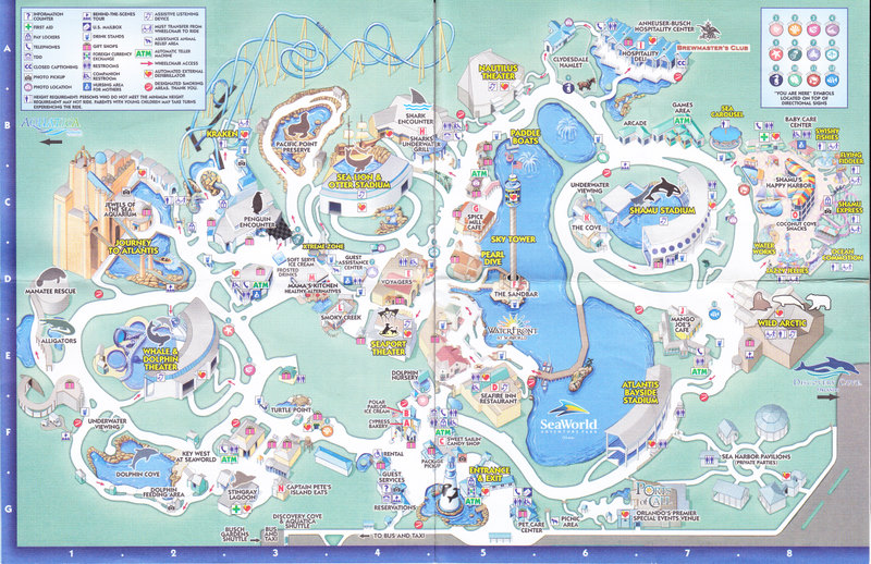 Map Of Seaworld Orlando Pdf
