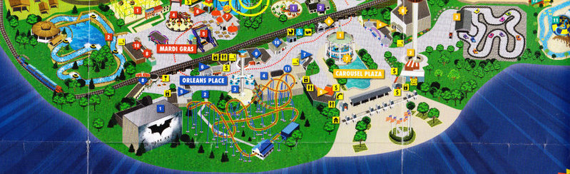 six flags great america logo. six flags great america map