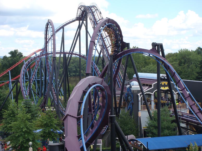 Six Flags New England Theme Park Review S 2008 East Coast Trip