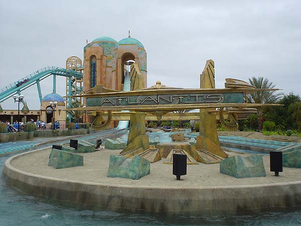 Journey to Atlantis® Water Coaster Attraction