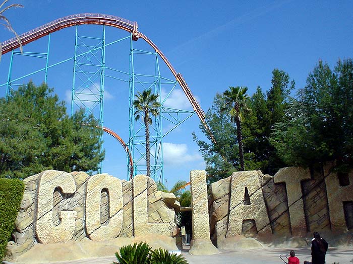 six flags magic mountain tatsu. Six Flags Magic Mountain