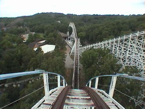 Screamin&#39; Eagle Roller Coaster Photos, Six Flags St. Louis