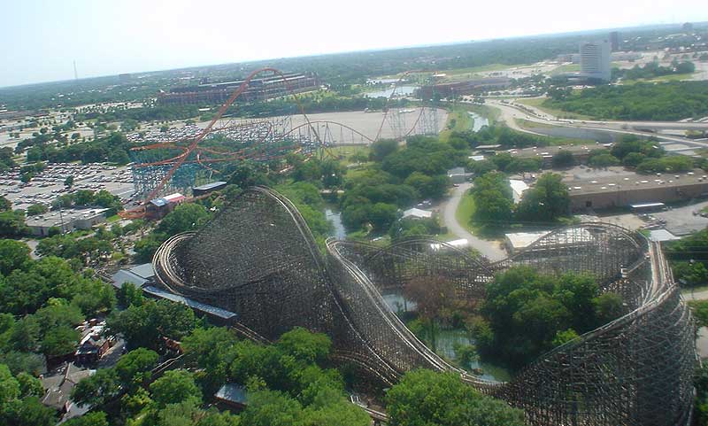 the six flags over texas history. six flags over texas