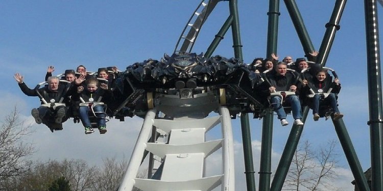 Heide Park's New Wing Coaster in Action!