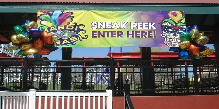 Sneak Peek at Six Flags America's Mardi Gras!