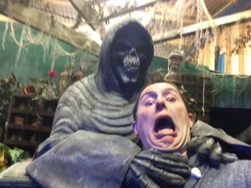 Behind the Scenes at Scare Kingdom!