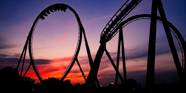 Coasters at Sunset!