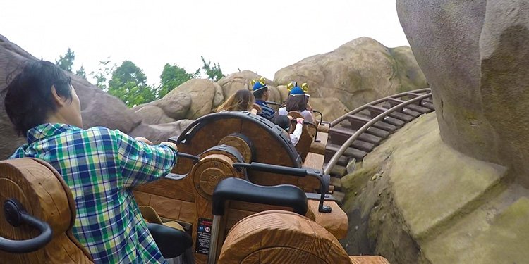 Seven Dwarfs Mine Train POV Video!