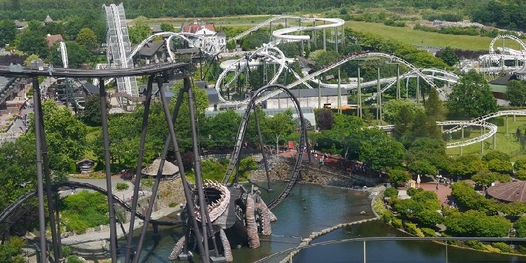 Chuck & TPR's Europe Trip: Heide Park!