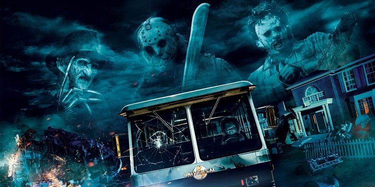 Titans of Terror Tram at Universal Hollywood!