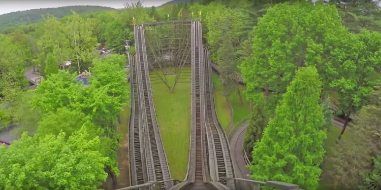 All the Coasters of Knoebels in One Video!