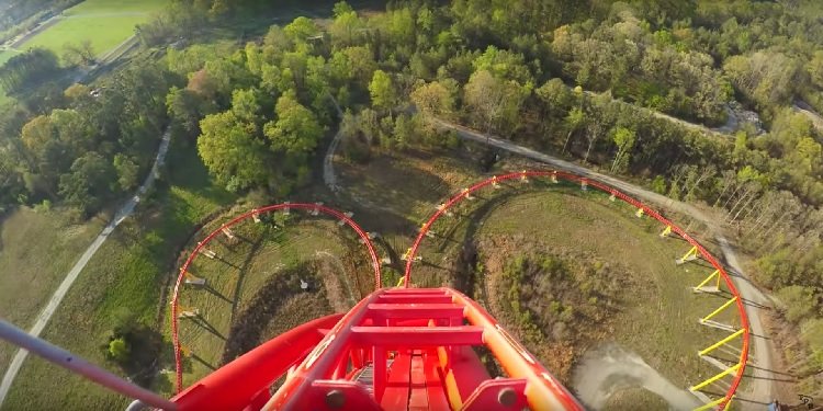 POV Video of Five Kings Dominion Coasters!