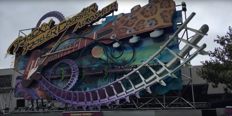 NEW POV Video of Rock 'n' Roller Coaster!
