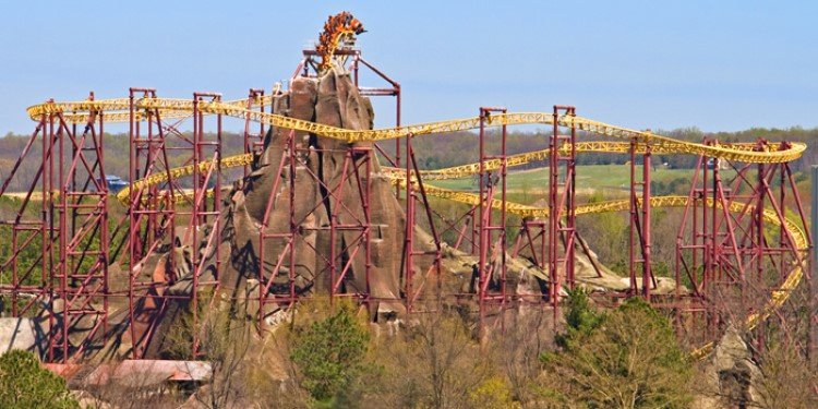 Kings Dominion Announces Removal of Volcano!