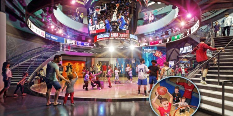NBA Experience Opens Aug. 12th at Disney Springs!