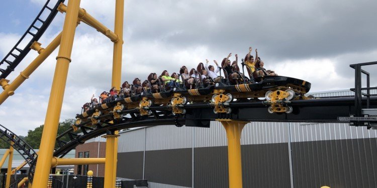 Media Day for Kennywood's Steel Curtain!