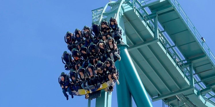 All Coasters at SeaWorld Orlando + On Ride POVs - Front Seat Media 