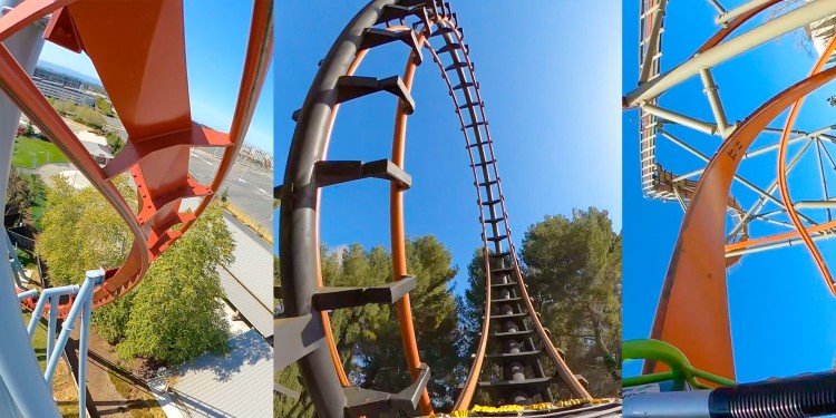 Ride the 6 Best Coasters at California's Great America!