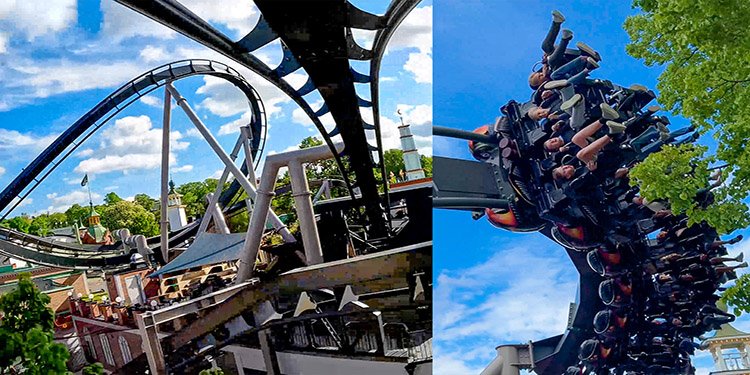 Grona Lund's Monster Roller Coaster!