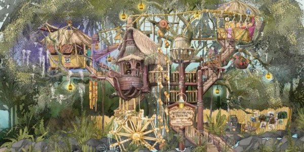 Enhancements Coming to Disneyland's Treehouse!