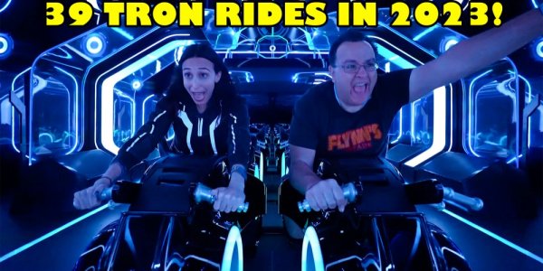 How Many Times Has TPR Ridden Tron at the Magic Kingdom?
