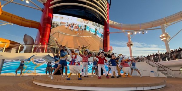 Adam Sets Sail on the Disney Treasure!