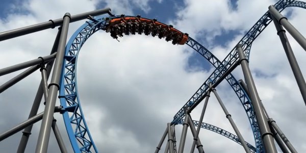 Take a Ride on Beyond the Cloud at Suzhou Amusement Land!