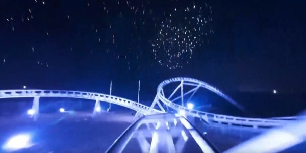 Take a Ride on Falcons Flight at Six Flags Qiddiya City!