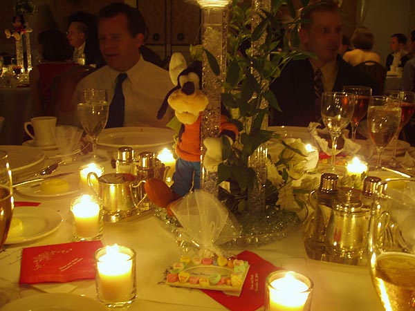All tables were themed with a Disney 
