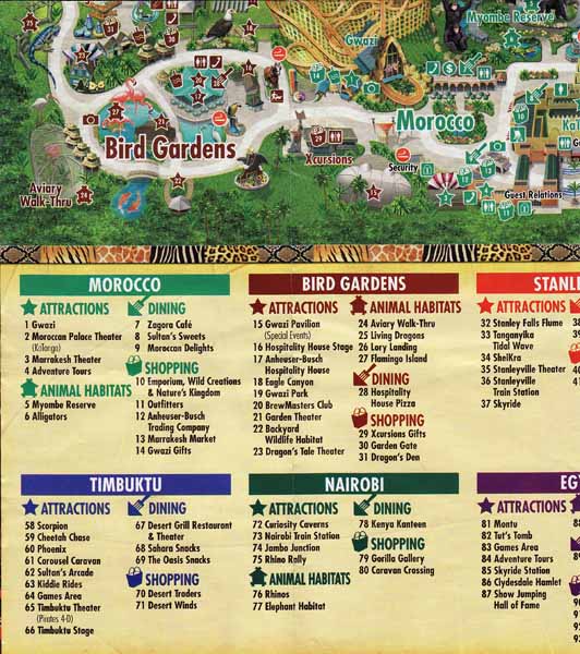 Theme Park Review Eric S Brochure Kingdom The Return